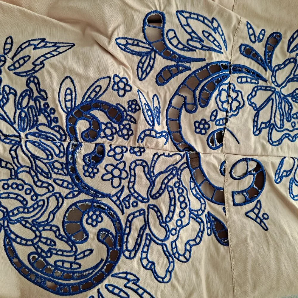 NWOT Free People Baller embroidered pants